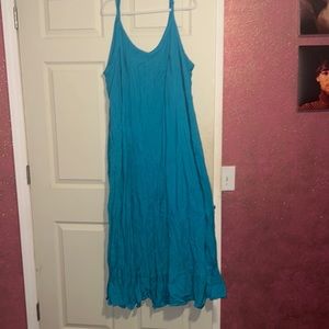 Torrid Blue Maxi Dress